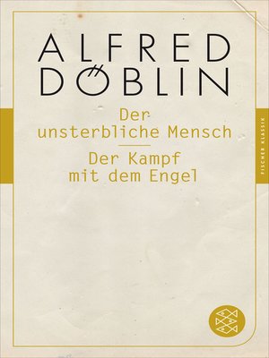 cover image of Der unsterbliche Mensch / Der Kampf mit dem Engel